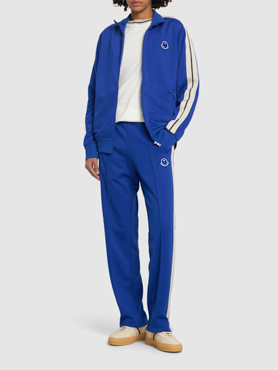 Moncler Genius: Pantaloni Moncler x Palm Angels in techno - women_1 | Luisa Via Roma