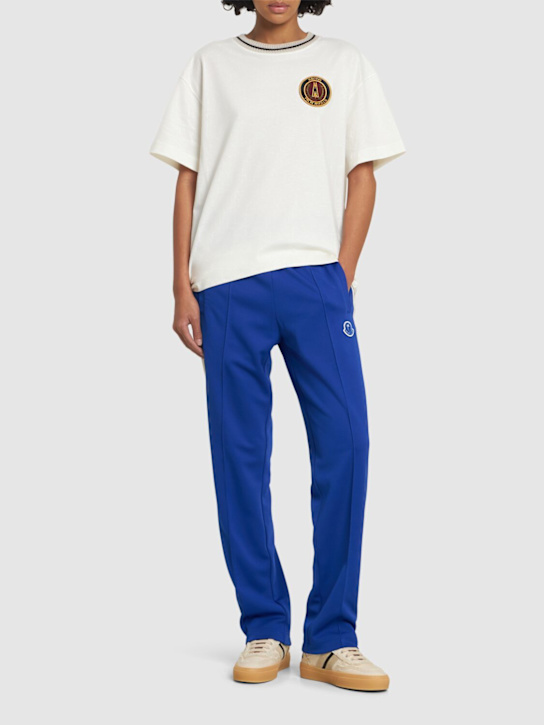 Moncler Genius: Moncler x Palm Angels cotton t-shirt - women_1 | Luisa Via Roma