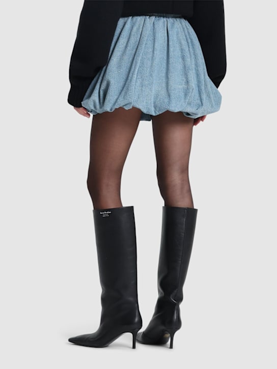 Rotate: Minirock aus Denim - Hellblau - women_2 | Luisa Via Roma