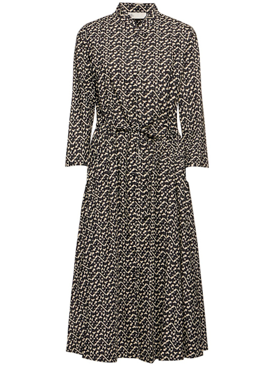 Tory Burch: Printed cotton poplin shirt dress - women_0 | Luisa Via Roma