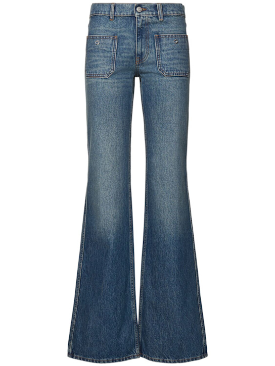 Coperni: Four-pocket straight denim jeans - women_0 | Luisa Via Roma