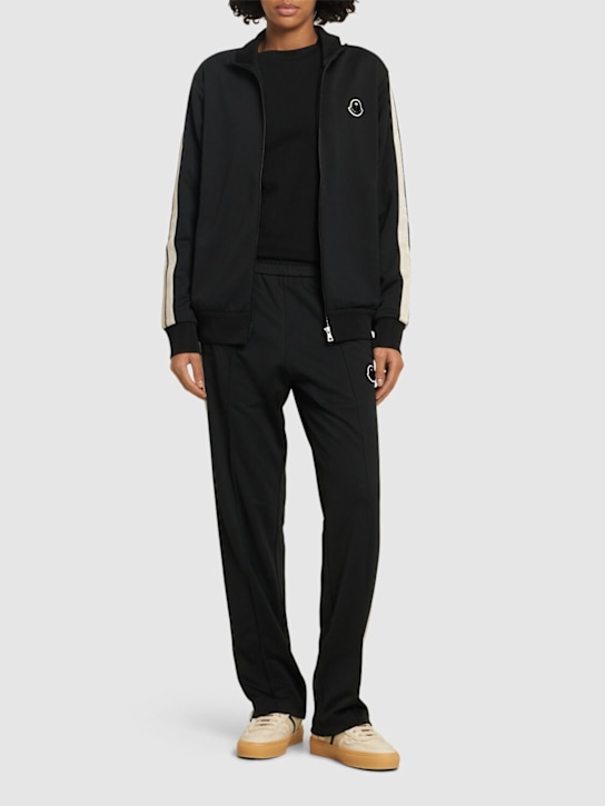 Moncler Genius: Moncler x Palm Angels tech sweatshirt - women_1 | Luisa Via Roma