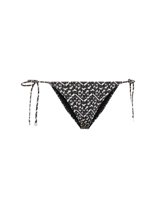 Tory Burch: Printed string bikini bottoms - women_0 | Luisa Via Roma