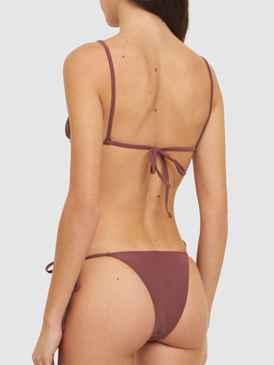 Tropic Of C: Equator triangle bikini top - Rust - women_2 | Luisa Via Roma