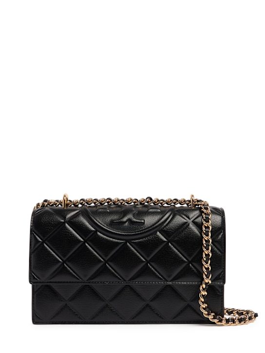 Tory Burch: Small Fleming convertible shoulder bag - women_0 | Luisa Via Roma