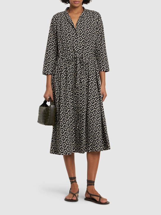 Tory Burch: Printed cotton poplin shirt dress - women_1 | Luisa Via Roma