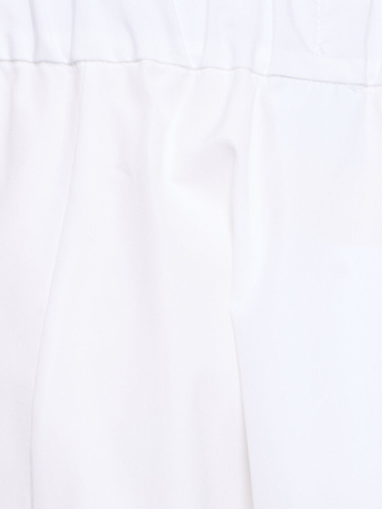 ASPESI: Cotton poplin midi skirt - White - women_4 | Luisa Via Roma