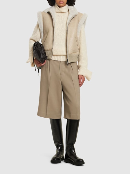 Isabel Marant: Edwina lamb shearling vest - women_1 | Luisa Via Roma