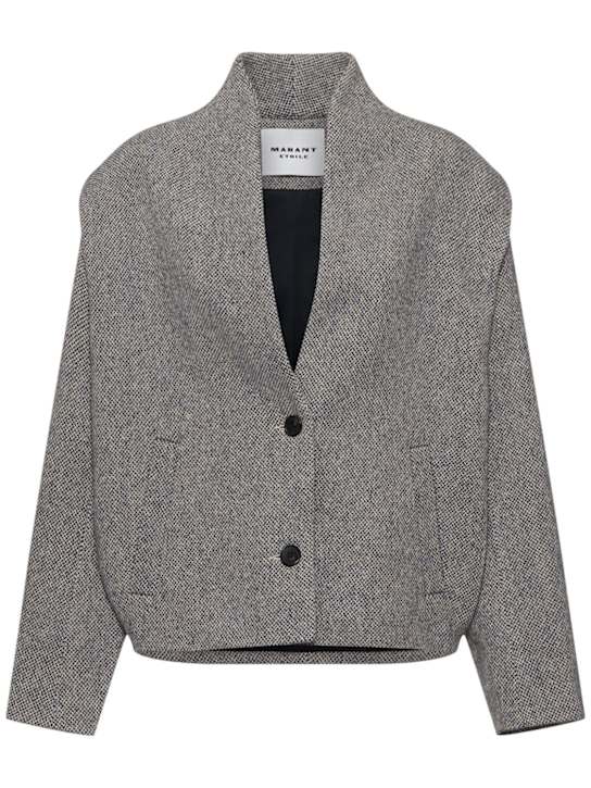 Marant Etoile: Drogo wool blend blazer - women_0 | Luisa Via Roma