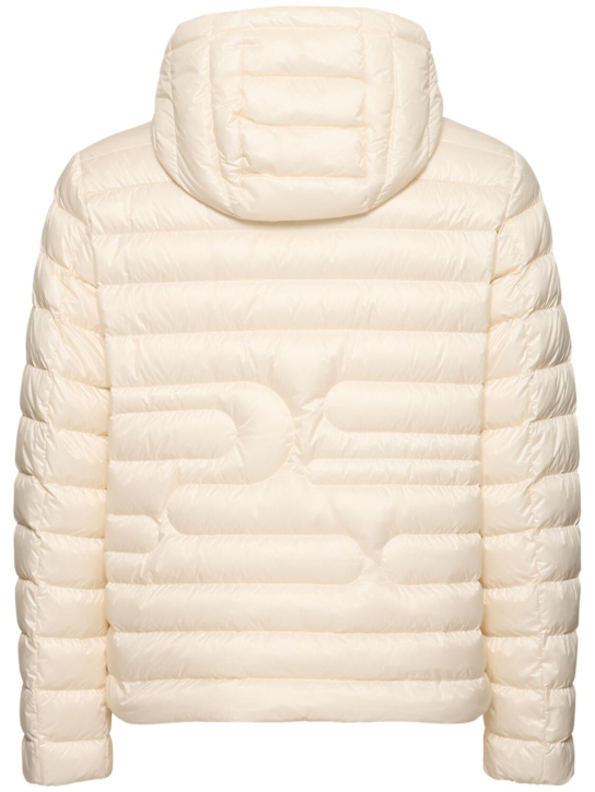 Moncler: CNY Xiaoxu nylon down jacket - Ivory - men_3 | Luisa Via Roma