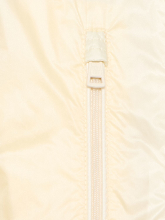 Moncler: CNY Xiaoxu nylon down jacket - Ivory - men_5 | Luisa Via Roma