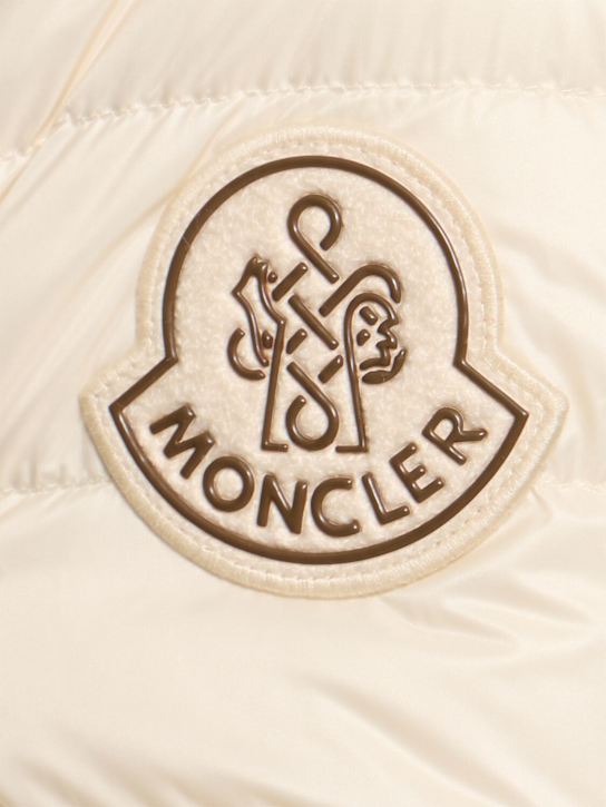 Moncler: CNY Xiaoxu nylon down jacket - Ivory - men_4 | Luisa Via Roma
