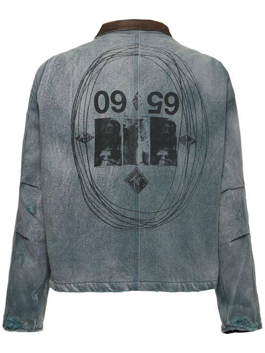 Enfants Riches Déprimés: Chore帆布夹克 - men_1 | Luisa Via Roma