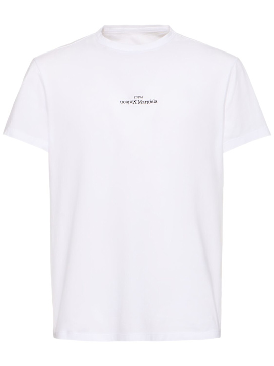 Maison Margiela: コットンTシャツ - men_0 | Luisa Via Roma
