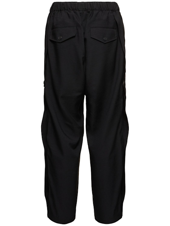 Y-3: 3S button pants - Black - men_3 | Luisa Via Roma