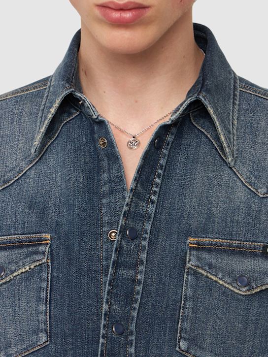 Versace: Medusa chain necklace - men_1 | Luisa Via Roma