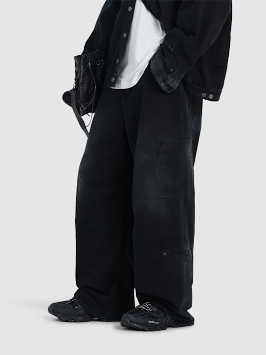 Balenciaga: 50毫米M Track E运动鞋 - 黑色 - men_1 | Luisa Via Roma