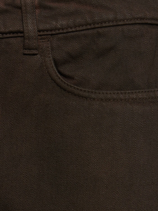 The Row: Carlisle cotton jeans - Brown - men_4 | Luisa Via Roma
