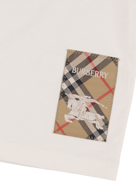 Burberry: In jersey di cotone - kids-girls_1 | Luisa Via Roma