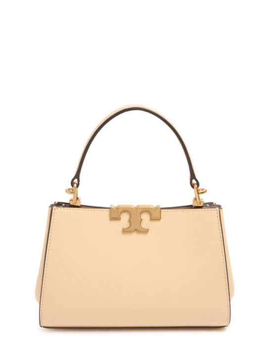 Tory Burch: Mini Eleanor brushed leather satchel bag - women_0 | Luisa Via Roma