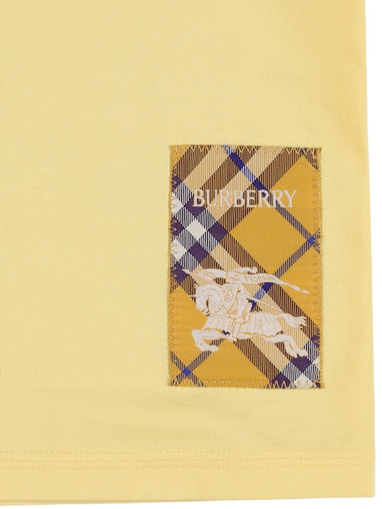 Burberry: In jersey di cotone - kids-girls_1 | Luisa Via Roma
