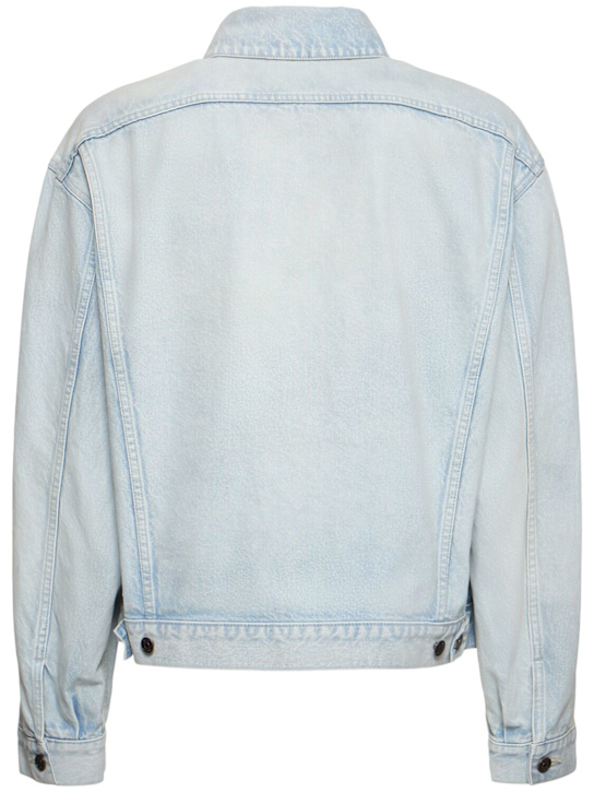 The Row: Orson cotton denim jacket - Light Blue - men_5 | Luisa Via Roma