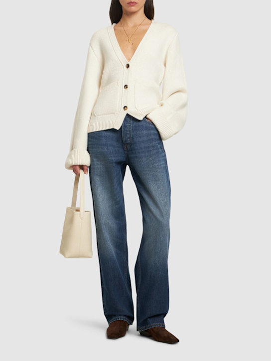 Aya Muse: Low rise baggy jeans - Blue - women_1 | Luisa Via Roma