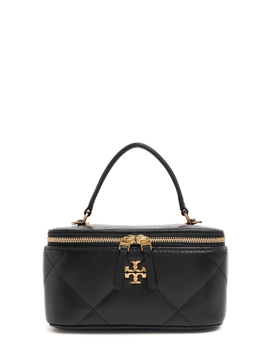 Tory Burch: Kira Charm diamond quilt vanity case - women_0 | Luisa Via Roma