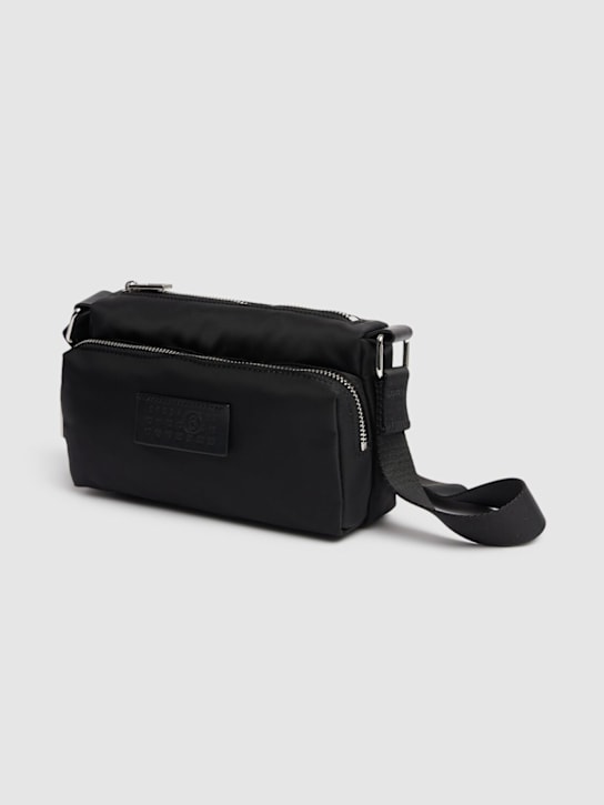 MM6 Maison Margiela: MM6 Nylon crossbody bag - men_1 | Luisa Via Roma