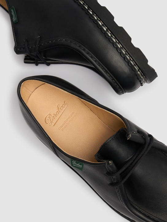 Paraboot: Michel Marche II leather lace-up shoes - men_3 | Luisa Via Roma
