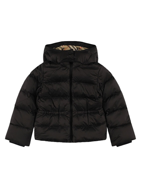キッズアウター JUNIOR BURBERRY Jackets 8088538 1003 Grey Burberry Little Boy's & Boy's Reversible Windbreaker Jacket
