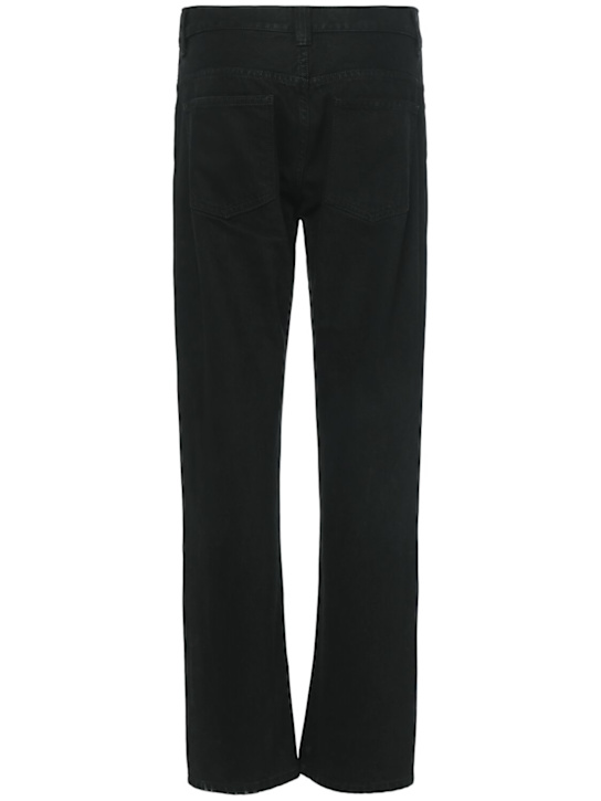 Khaite: Callum denim straight jeans - Schwarz - women_3 | Luisa Via Roma