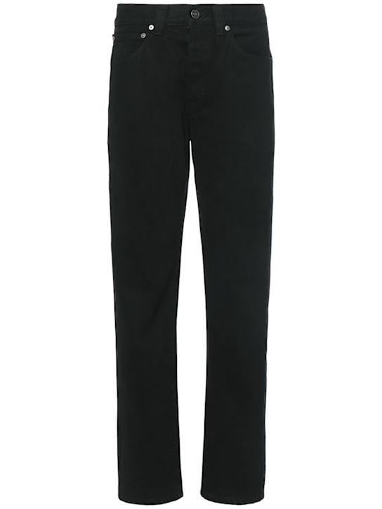 Khaite: Callum denim straight jeans - Schwarz - women_0 | Luisa Via Roma