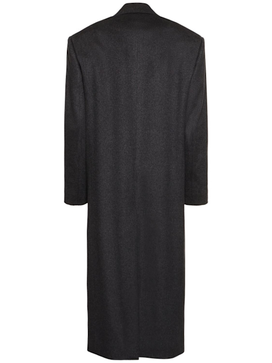The Row: Harisi long cashmere coat - Grey - women_3 | Luisa Via Roma