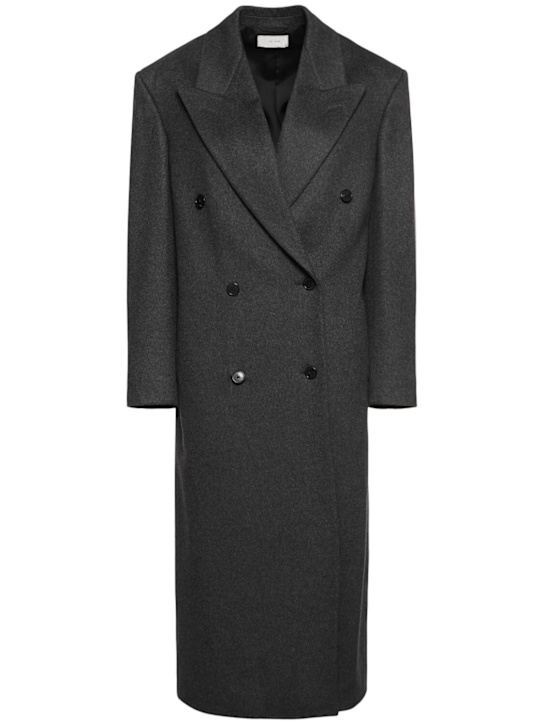 The Row: Harisi long cashmere coat - women_0 | Luisa Via Roma