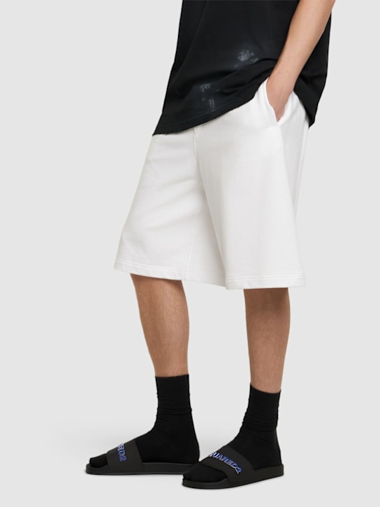 Dsquared2: Dsquared2 logo sandals - men_1 | Luisa Via Roma