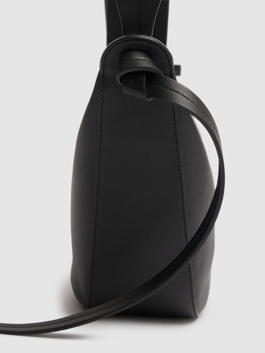 Jil Sander: Borsa in pelle - Nero - men_3 | Luisa Via Roma
