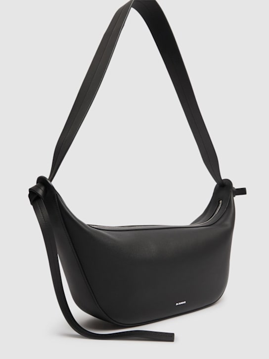 Jil Sander: Borsa in pelle - Nero - men_1 | Luisa Via Roma