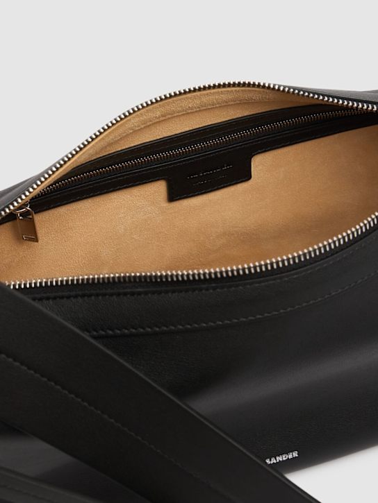 Jil Sander: Borsa in pelle - Nero - men_5 | Luisa Via Roma