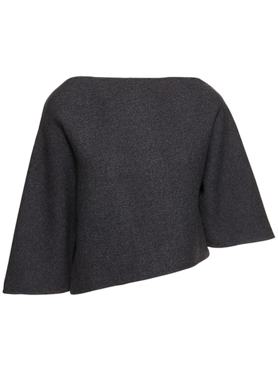 The Row: Faure wool blend top - women_0 | Luisa Via Roma