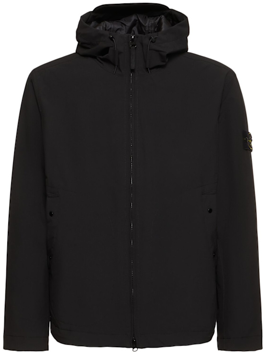 Stone Island: Short hooded parka - men_0 | Luisa Via Roma
