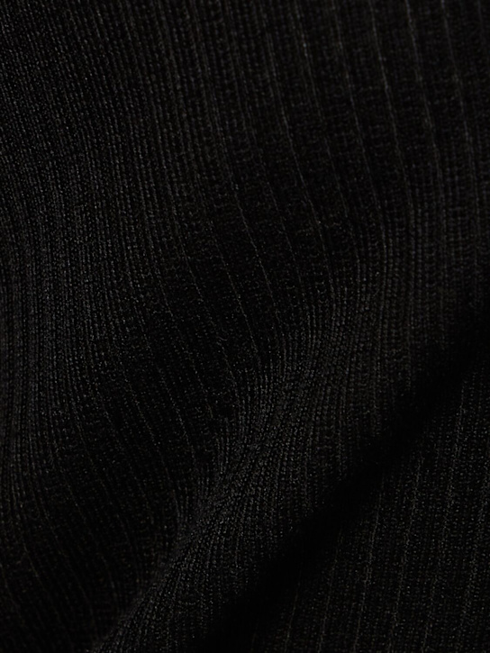 The Row: Ikee silk blend camisole top w/lace - Black - women_4 | Luisa Via Roma