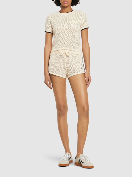 adidas Originals: Shorts crochet - women_1 | Luisa Via Roma