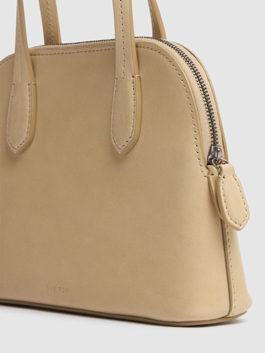 The Row: Ingrid saddle shiny leather bag - Tuscan - women_3 | Luisa Via Roma