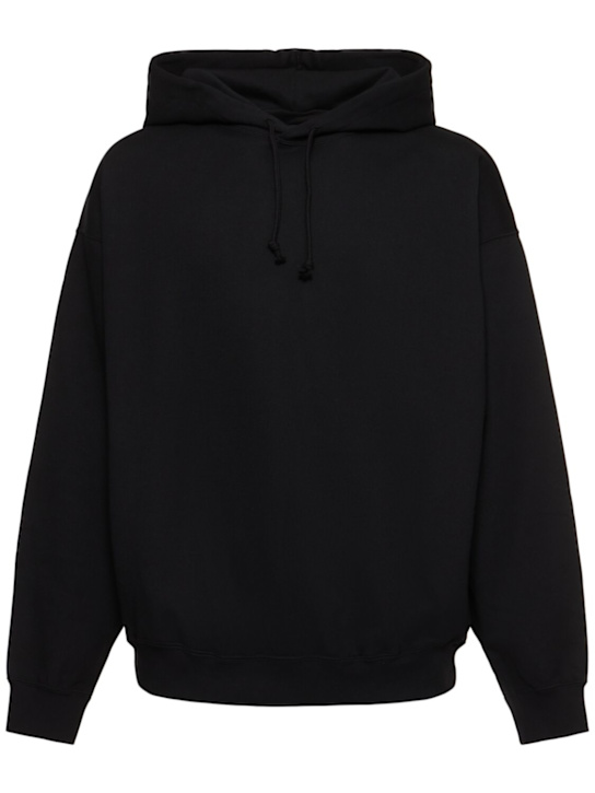 Y-3: GFX cotton blend hoodie - men_0 | Luisa Via Roma
