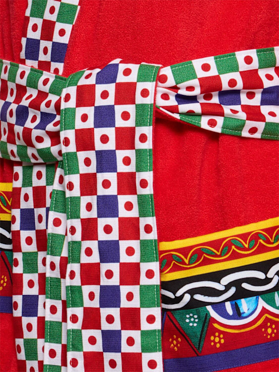 Dolce&Gabbana: Carretto bathrobe - Carretto - ecraft_4 | Luisa Via Roma