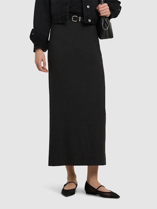 Tory Burch: 10mm Double T mesh Mary Jane flats - women_1 | Luisa Via Roma