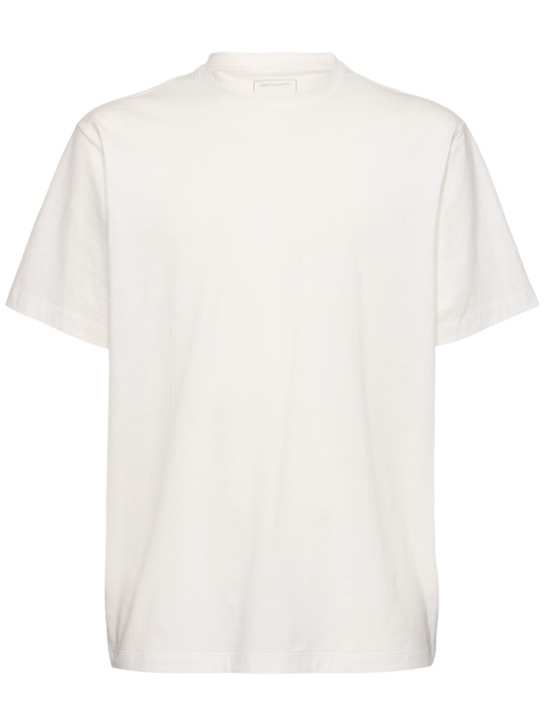 Y-3: GFX short sleeve cotton t-shirt - men_0 | Luisa Via Roma