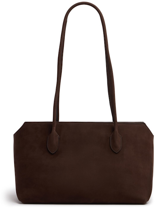 The Row: Terrasse nubuck shoulder bag - women_0 | Luisa Via Roma