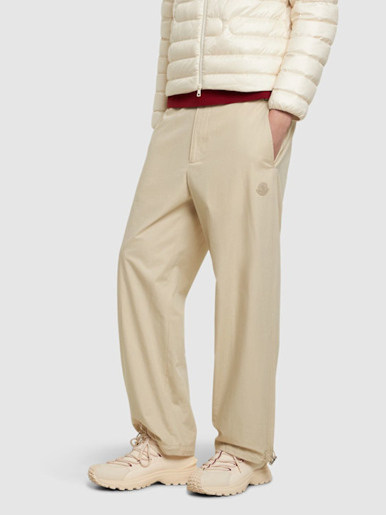 Moncler: CNY Trailgrip Lite 2 tech sneakers - White - men_1 | Luisa Via Roma